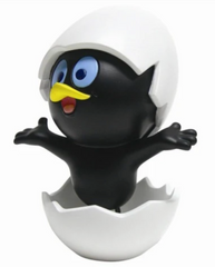 LEBLON-DELIENNE Resin Statue - Calimero : Calimero in his shell (10cm)