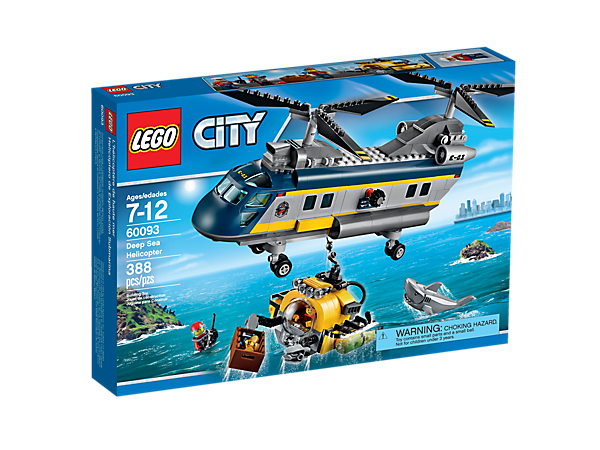 LEGO - City, Deep Sea Helicopter (60093)