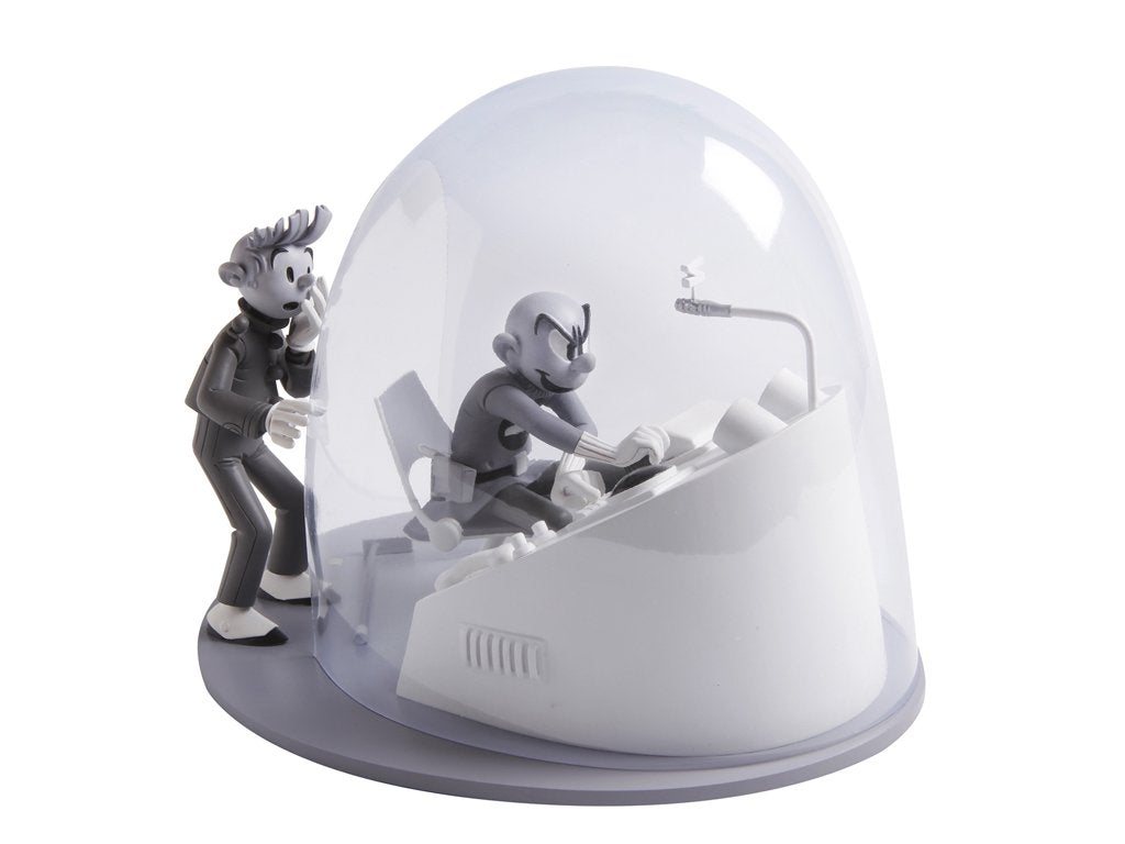 Les Cases De Franquin - Spirou & Fantasio / Robbedoes Kwabbernoot La Bulle (Noir Blanc) Figurines