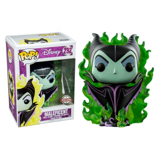 Funko Pop! Disney - Sleeping Beauty Maleficent In Green Flame (232) Exclusive Figurines