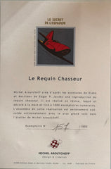 MICHEL AROUTCHEFF Resine Statue - Blake & Mortimer : Le Requin Chasseur (12cm) (Limited & Numbered)