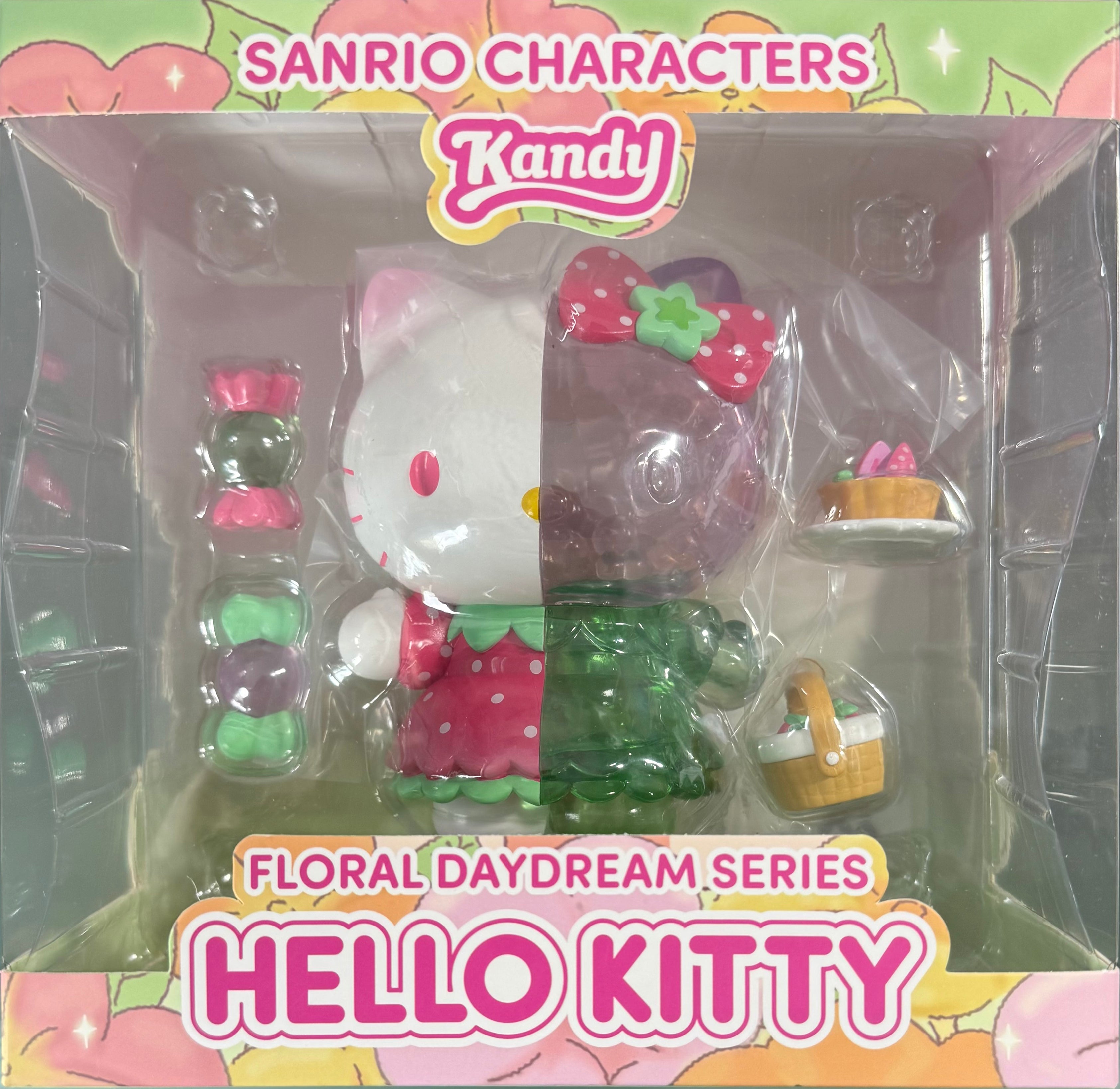 MIGHTY JAXX Mini-Figures, Sanrio Characters Kandy - Hello Kitty "Floral Daydream Series" (15 cm)