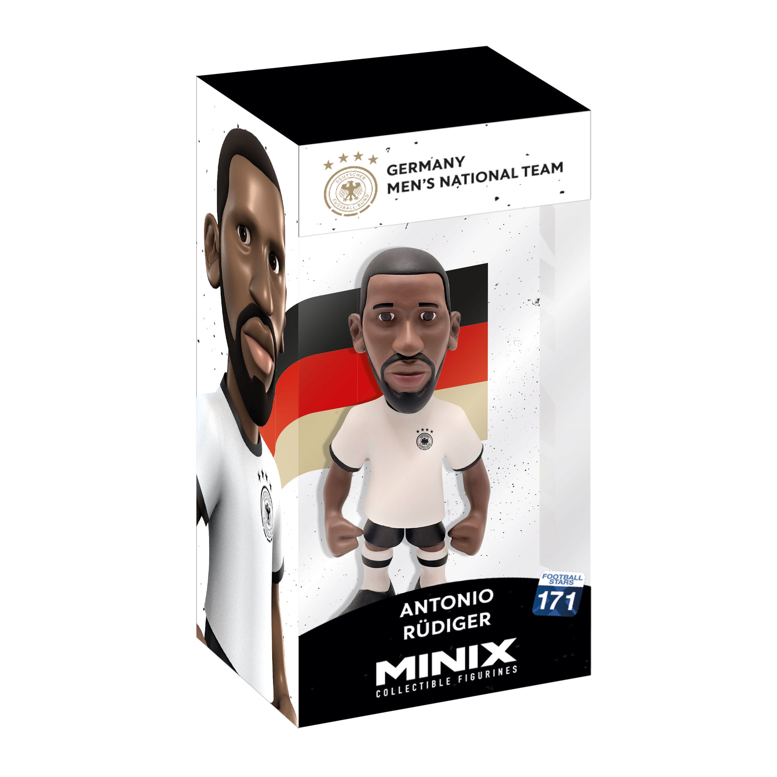 MINIX Mini-Figure Football - Germany Men's National Team - Antonio Rüdiger (12cm)