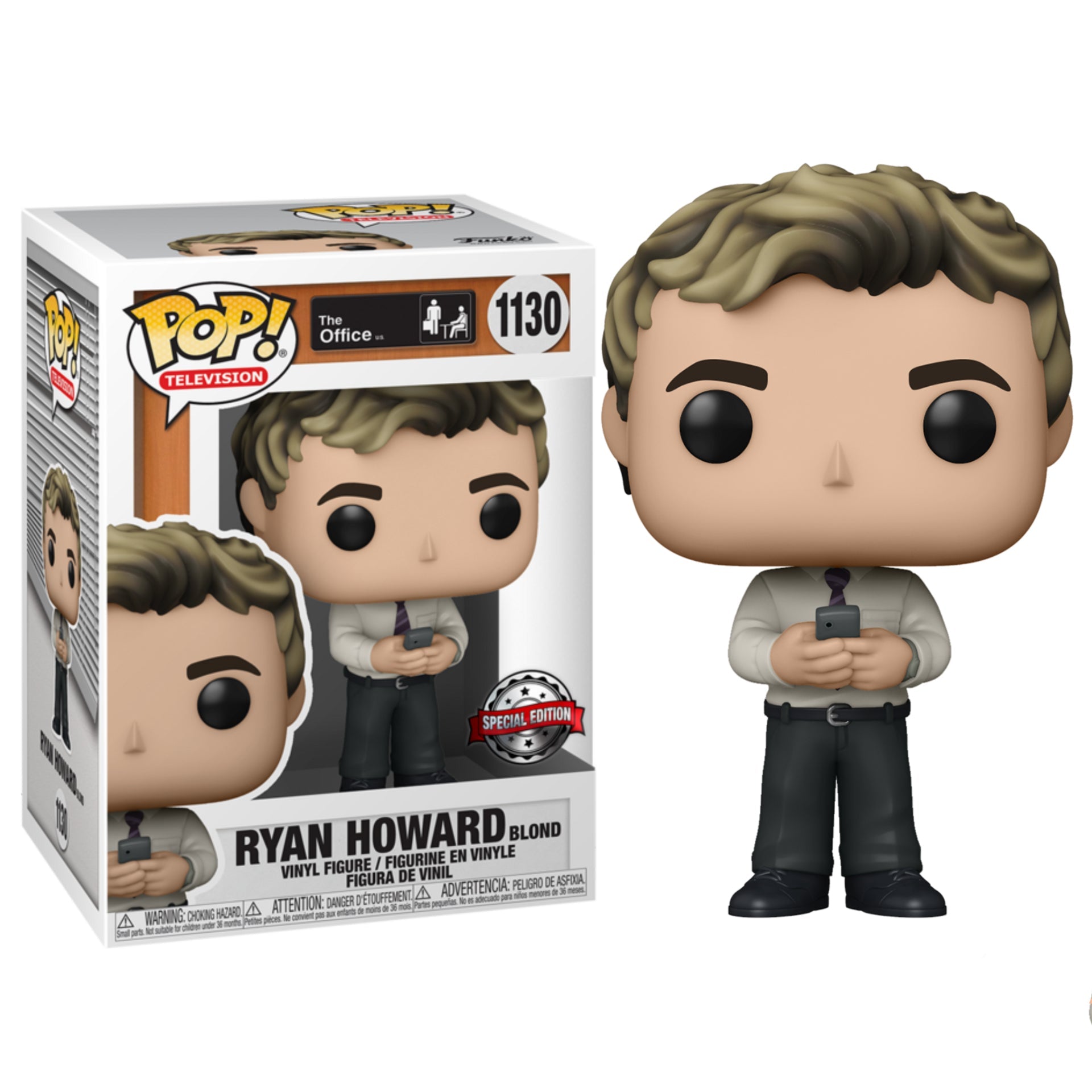 Funko POP! Television - The Office - Ryan Howard (Blond) (1130) Exclusive