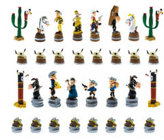 PLASTOY - Lucky Luke : Chess Set (42cm)
