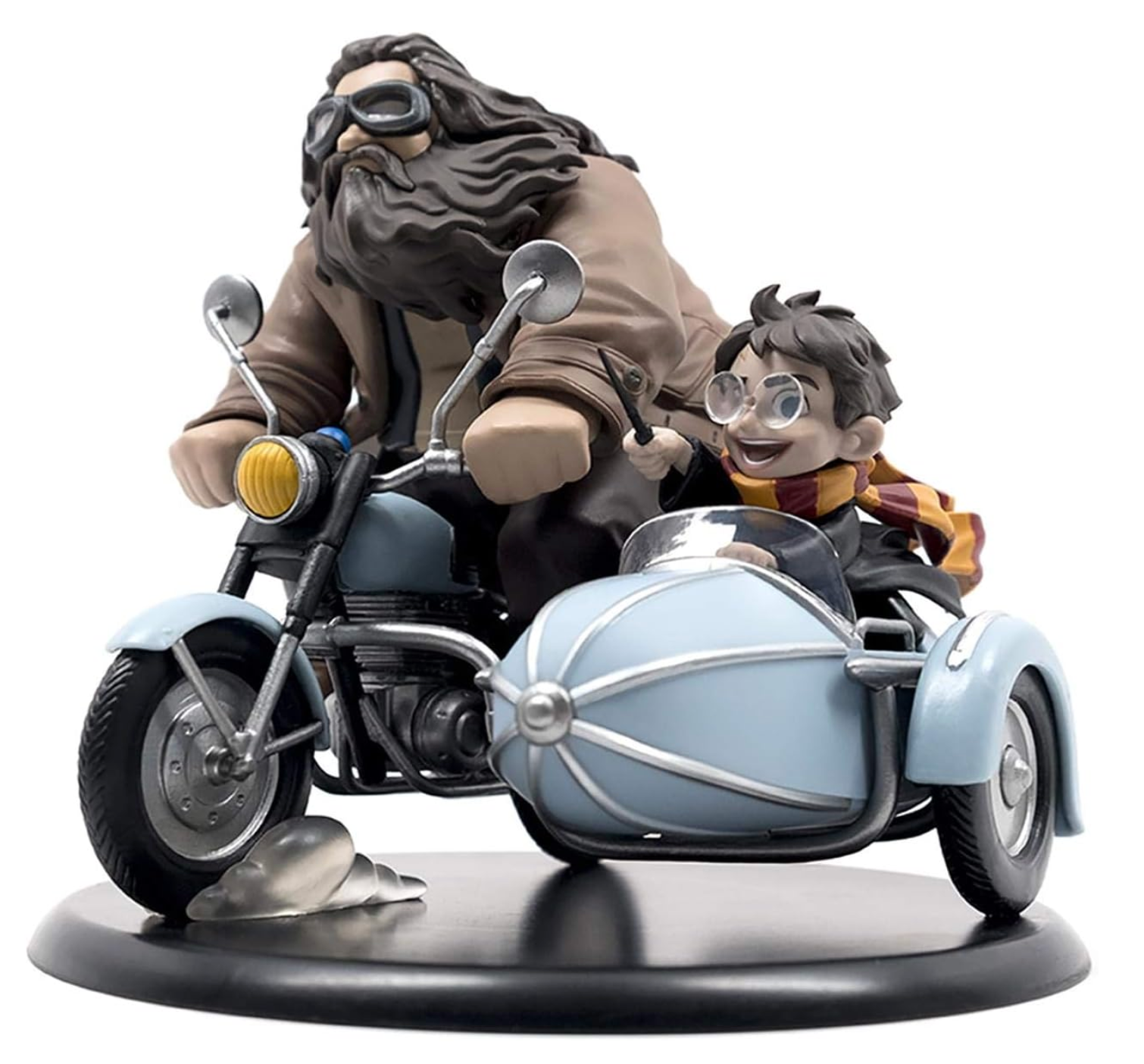 QM, Q-Fig. - Harry Potter : Harry Potter & Rubeus Hagrid (15cm) Exclusive