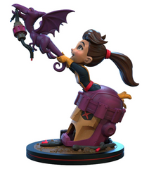 QM, Q-Fig. - X-Men : Kitty Pryde & Lockheed Diorama (97) (13cm)