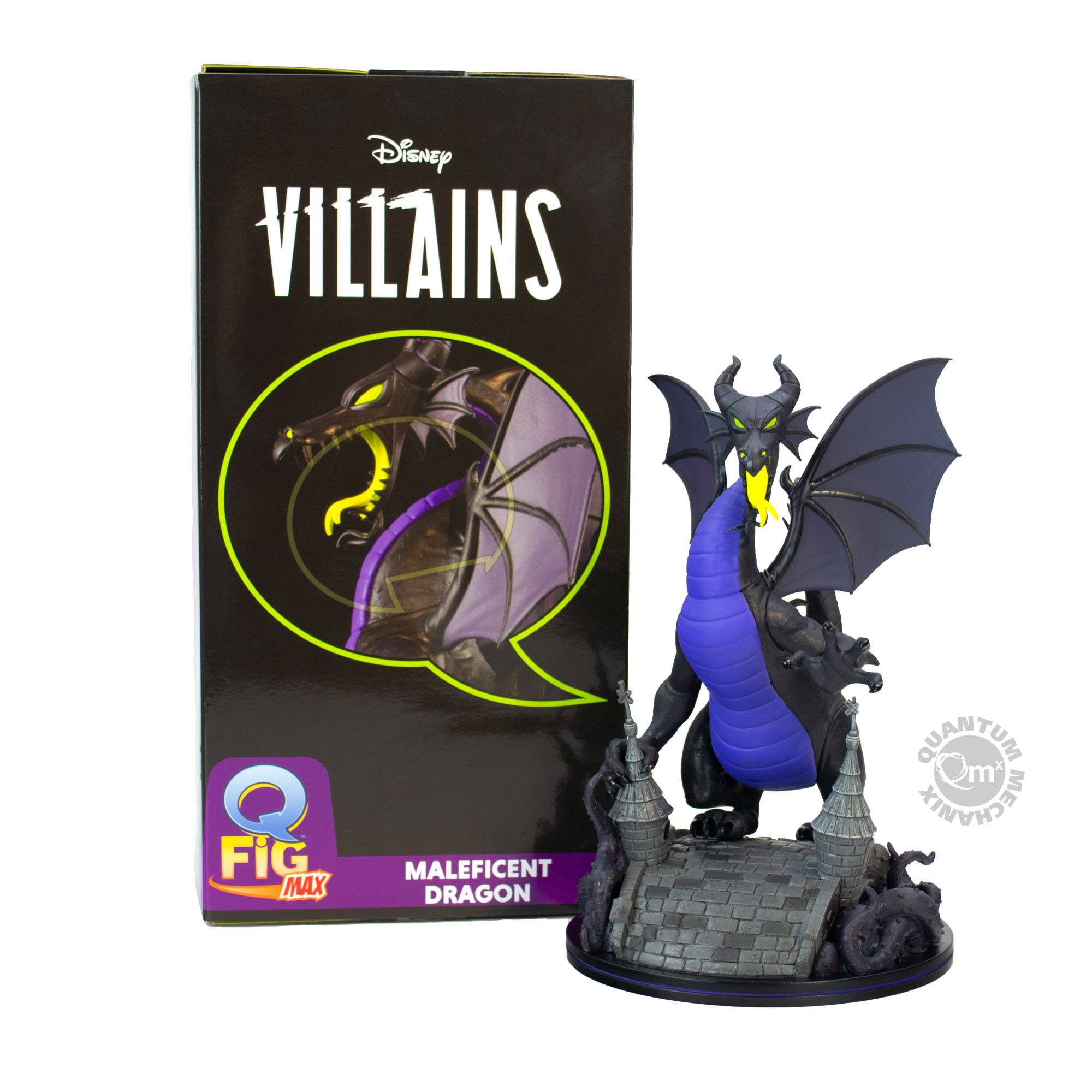 Quantum Mechanix - Q-Fig Max - Disney, Villains - Maleficent Dragon (22cm)