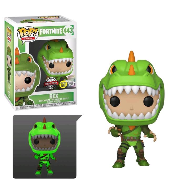 Funko POP! Games - Fortnite - Rex (GITD) (443) Exclusive