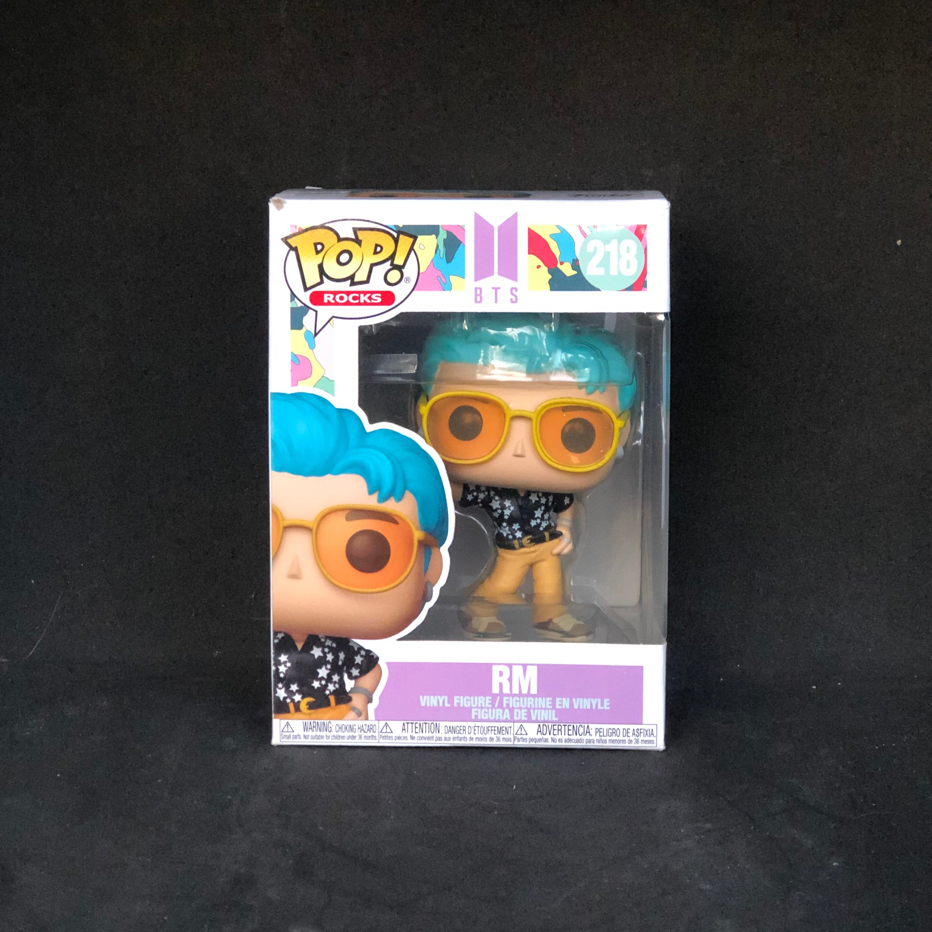 Funko POP! Rocks - BTS (Bangtang Boys) - RM (218) 'Small Box Damage'