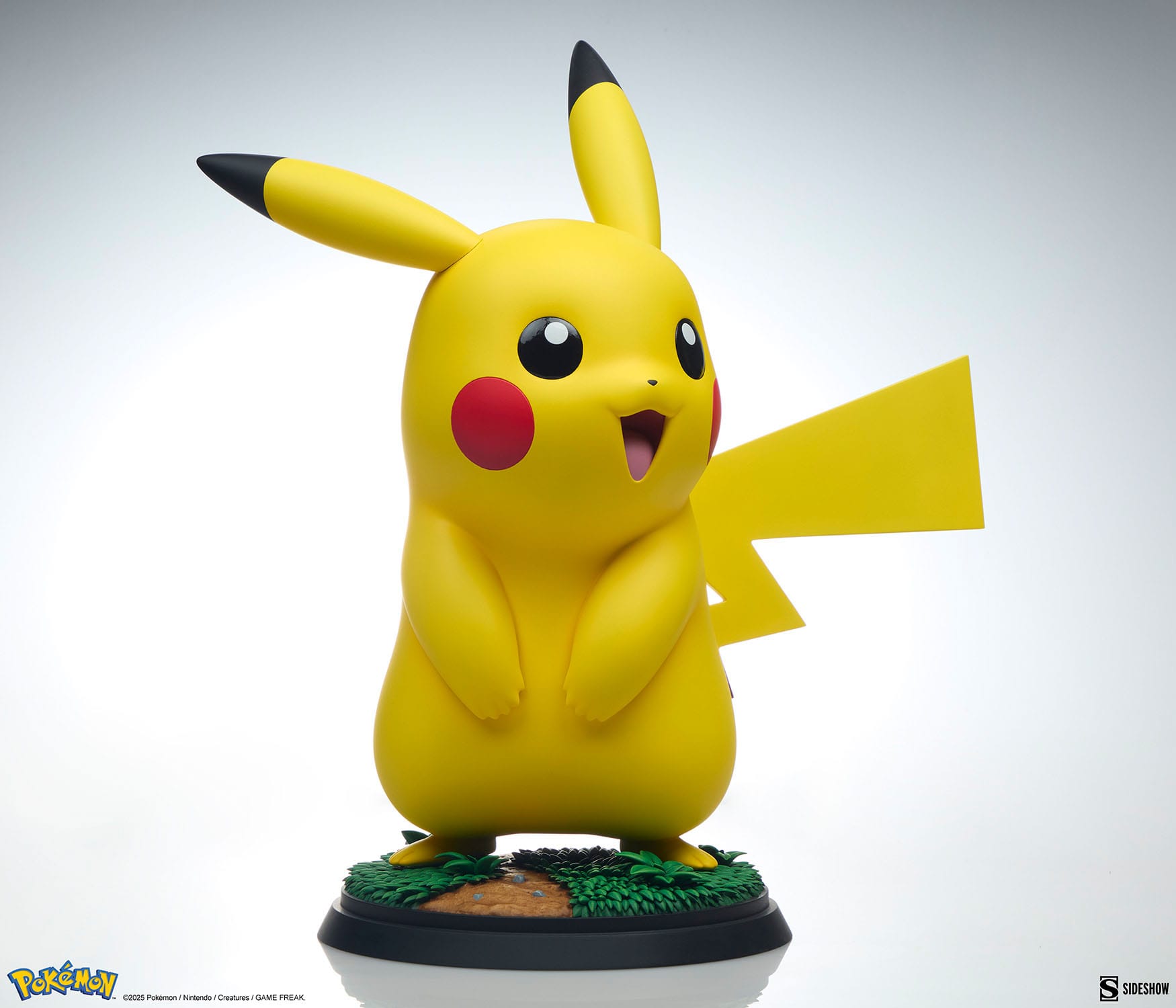 SIDESHOW Life-Size Statue - Pokémon - Pikachu (47cm)