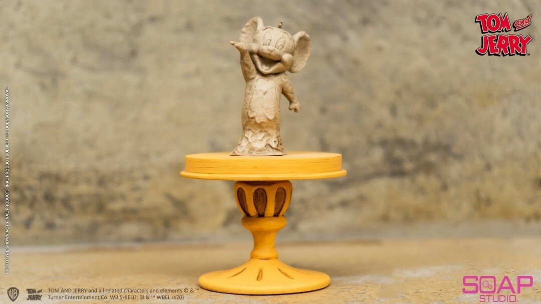 SOAP STUDIOS, Statue - Tom & Jerry - The Sculptor (18cm)