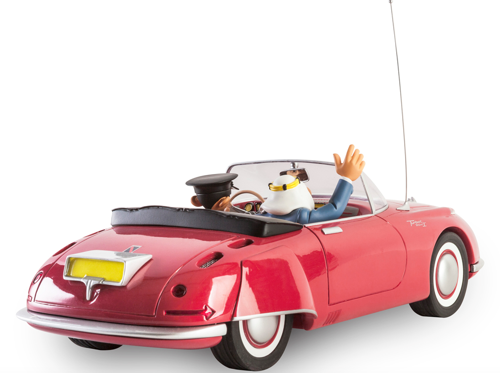 Le Garage De Franquin - Spirou & Fantasio / Robbedoes Kwabbernoot Turbot-Rhino 11 Rouge (1957)