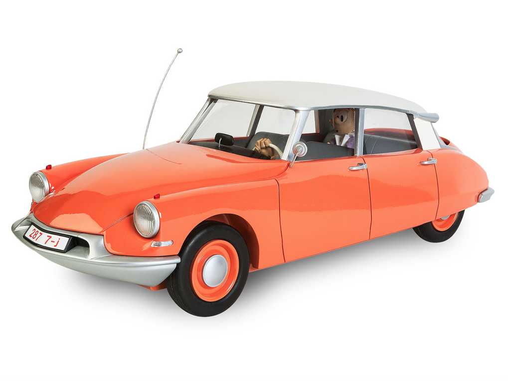 Le Garage De Franquin - Spirou & Fantasio / Robbedoes Kwabbernoot Id 19 Citroën (1958) Figurines
