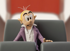 Le Garage De Franquin - Spirou & Fantasio / Robbedoes Kwabbernoot Id 19 Citroën (1958) Figurines