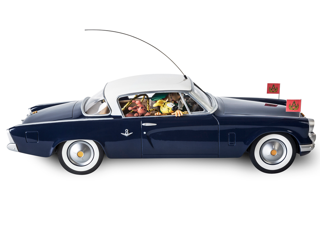 Le Garage De Franquin - Spirou & Fantasio / Robbedoes Kwabbernoot Studebaker Commander Starliner