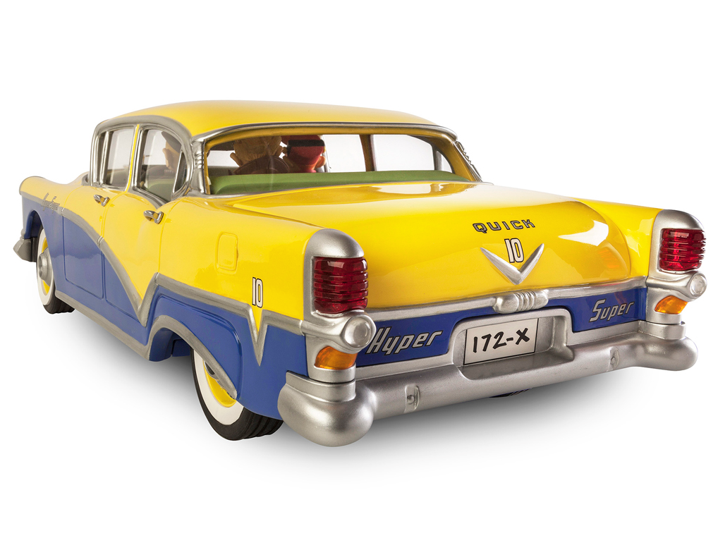 Le Garage De Franquin - Spirou & Fantasio / Robbedoes Kwabbernoot Quick Super Sedan (1955) Figurines