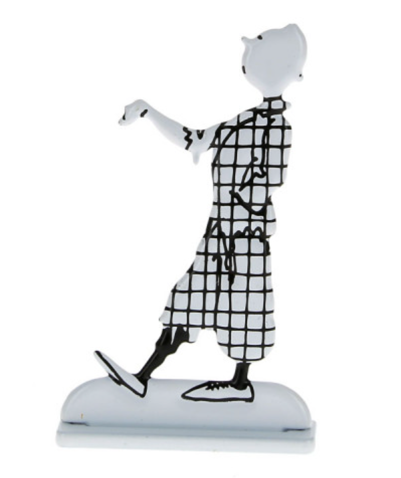 Moulinsart - Tintin / Kuifje - Pose / Posing / Poseert (album : Tintin in the Land of the Soviets) (6cm)