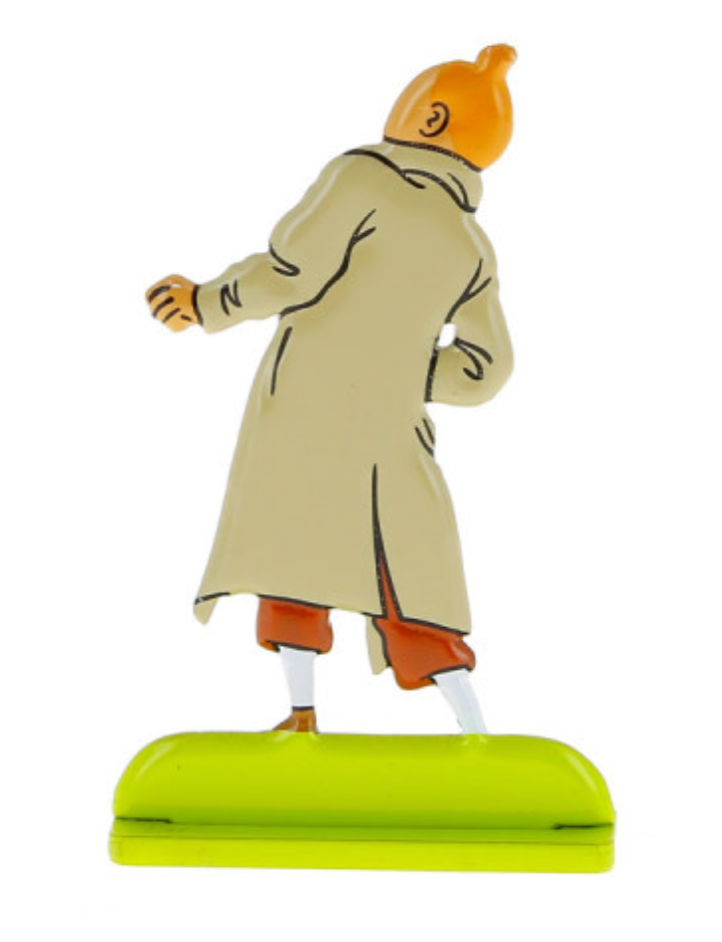 Moulinsart - Tintin / Kuifje - Tintin looking up (The Seven Crystal Balls) (6cm)