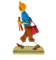 Moulinsart - Tintin / Kuifje - Tintin Looks Suspiciously (Flight 714) (6cm)