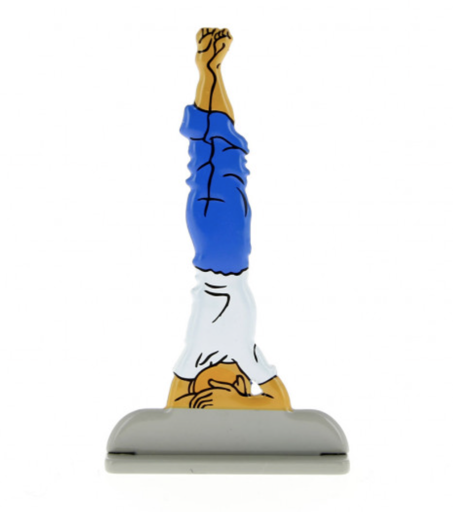 Moulinsart - Tintin / Kuifje - Tintin Doing Yoga (Tintin and the Picaros) (6cm)