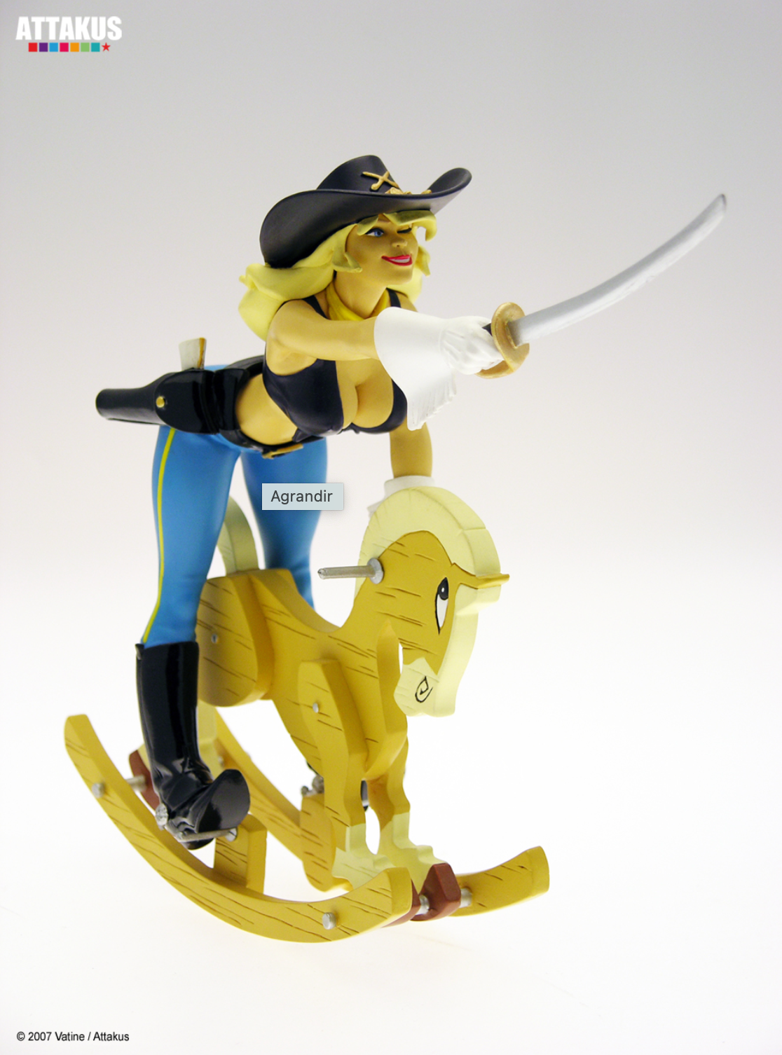 Attakus - Olivier Vatine Pin-Up Pony Belle (17Cm) Figurines