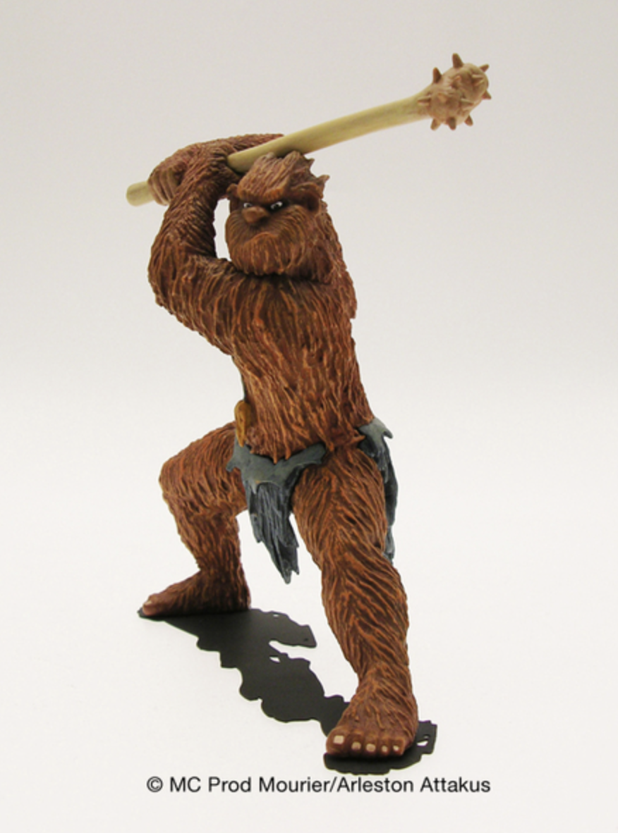ATTAKUS Mini-Figure - Trolls de Troy, Tetram (Limited & Numbered) (14cm)