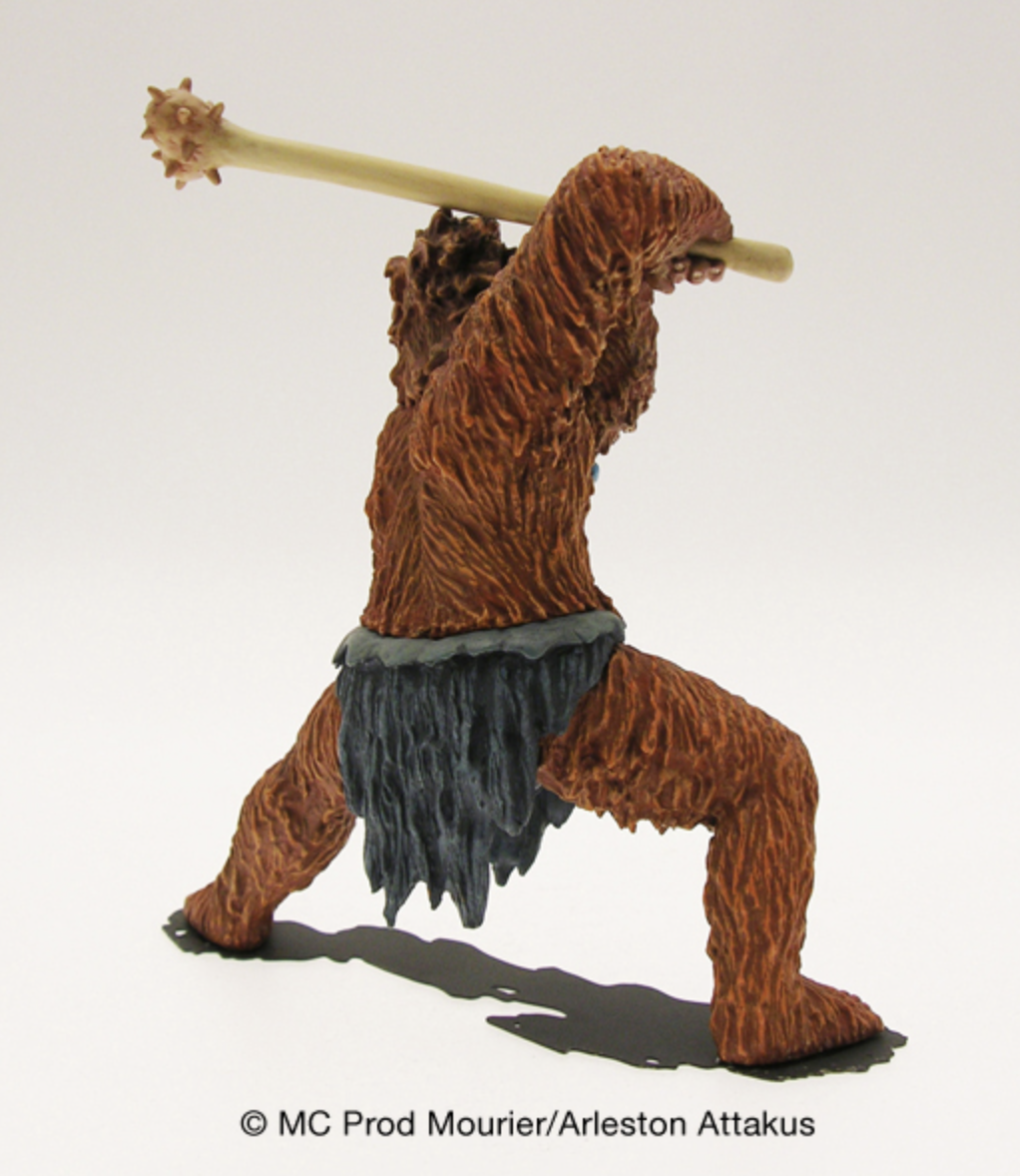 ATTAKUS Mini-Figure - Trolls de Troy, Tetram (Limited & Numbered) (14cm)