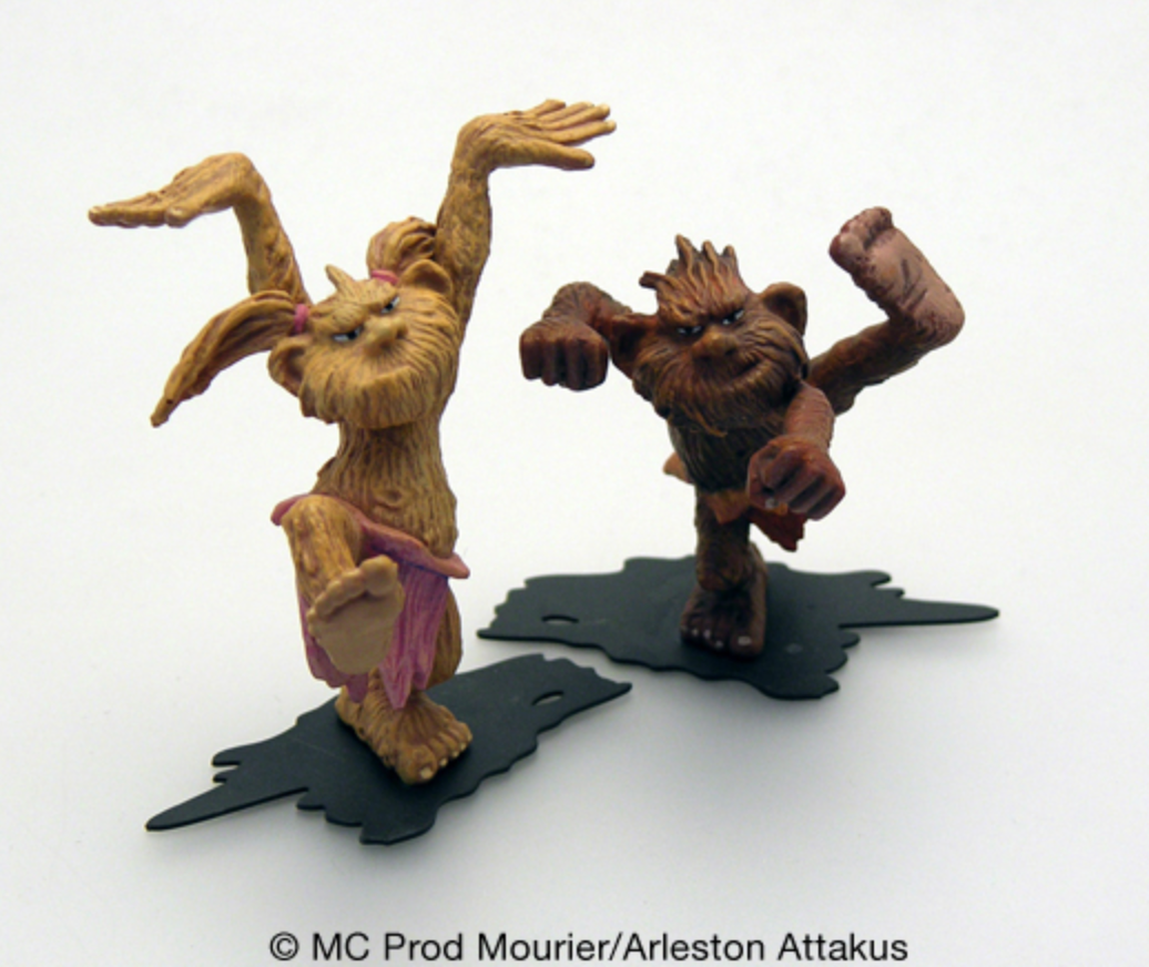 ATTAKUS Mini-Figure - Trolls de Troy, Gnondpom & Tyneth (Limited & Numbered) (5cm)