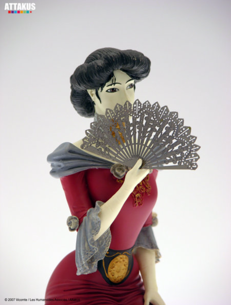 ATTAKUS Mini-Figure - Samira "Rouge" after Laurent Vicomte (Limited & Numbered) (20cm)