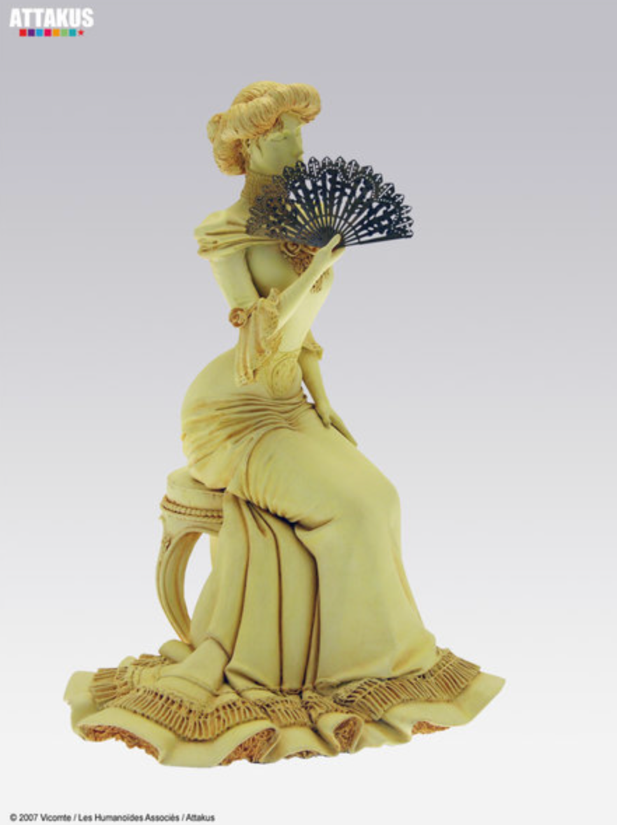 ATTAKUS Mini-Figure - Samira "Ivory" after Laurent Vicomte (Limited & Numbered) (20cm)
