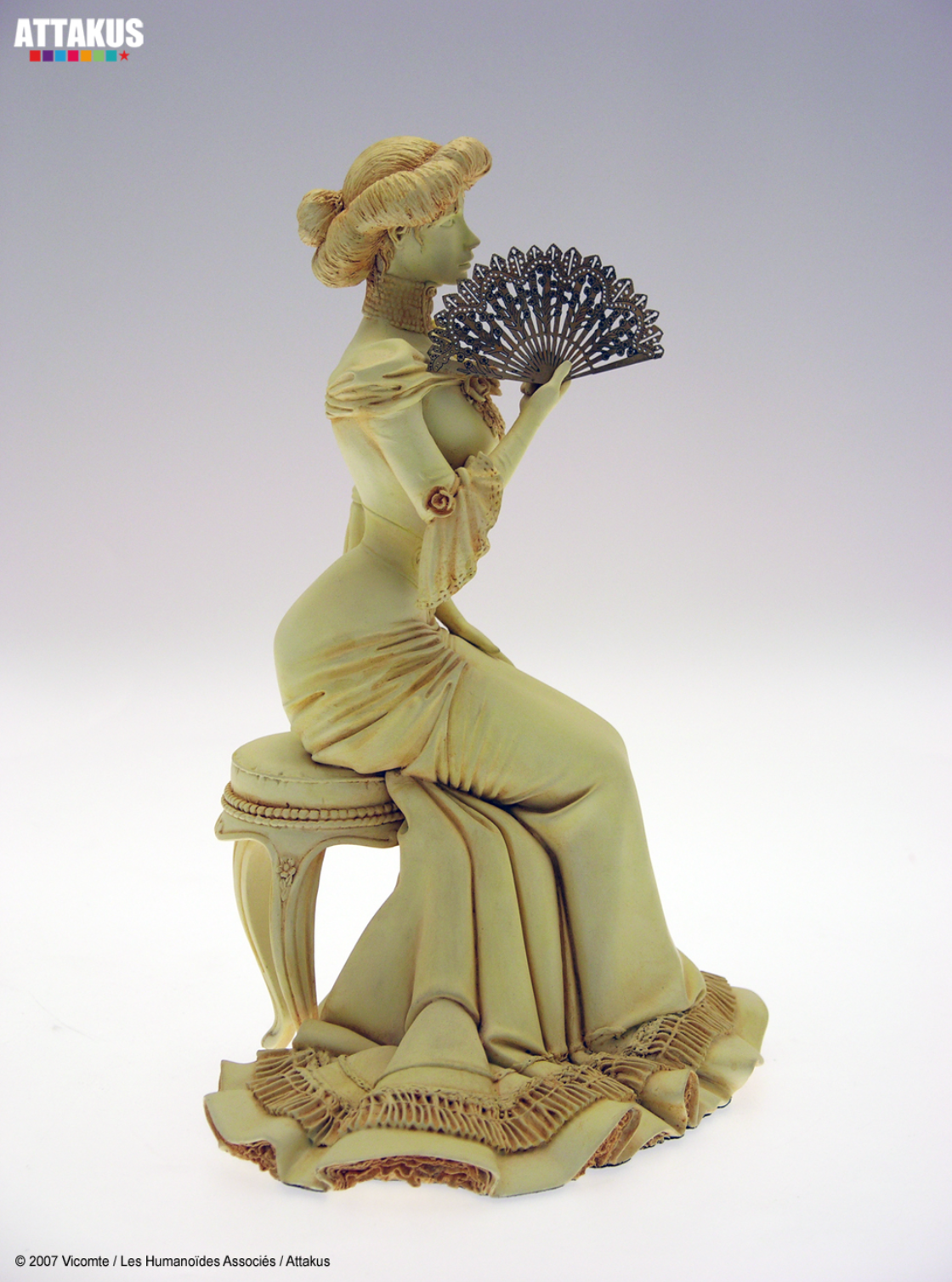 ATTAKUS Mini-Figure - Samira "Ivory" after Laurent Vicomte (Limited & Numbered) (20cm)