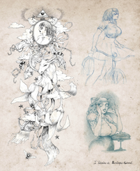 Comix Buro Sketchbook / Croquis - Amoretti François #1 (°2014) (Numbered + Signed) Sketchbooks