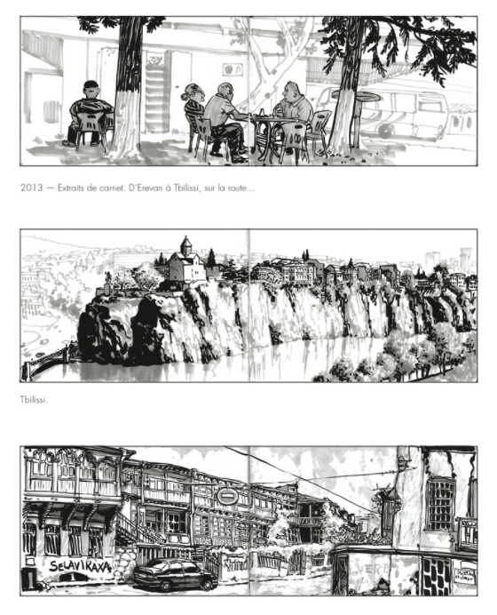 Comix Buro Sketchbook / Croquis - Bertail Dominique #1 (°2015) (Numbered + Signed) Sketchbooks