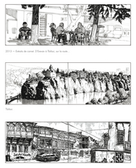 Comix Buro Sketchbook / Croquis - Bertail Dominique #1 (°2015) (Numbered + Signed) Sketchbooks