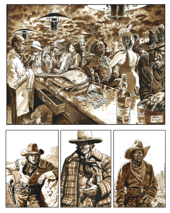 Comix Buro Sketchbook / Croquis - Bertail Dominique #1 (°2015) (Numbered + Signed) Sketchbooks