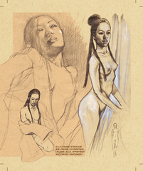 COMIX BURO Sketchbook / Croquis - Civiello Emmanuel #1 (°2010) (Numbered + Signed)