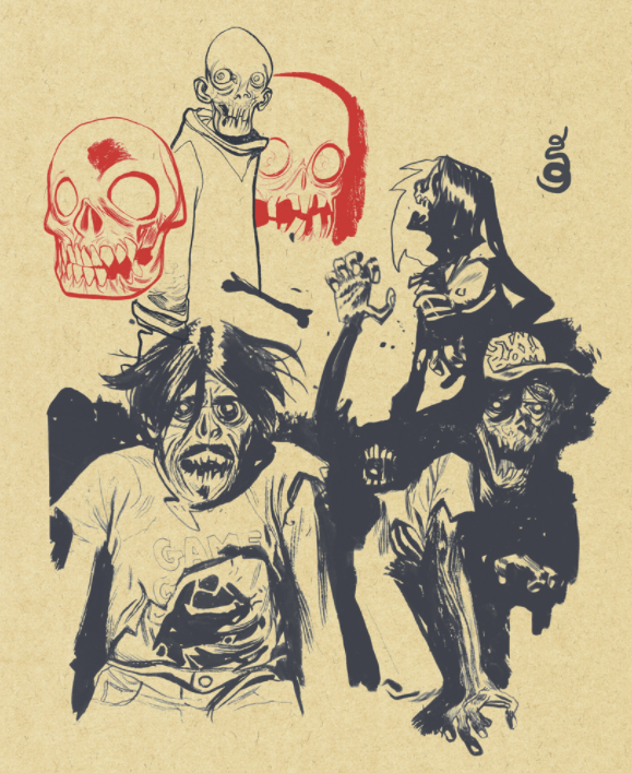 Comix Buro Sketchbook / Croquis - De Felici Lorenzo #1 (°2015) (Numbered + Signed) Sketchbooks