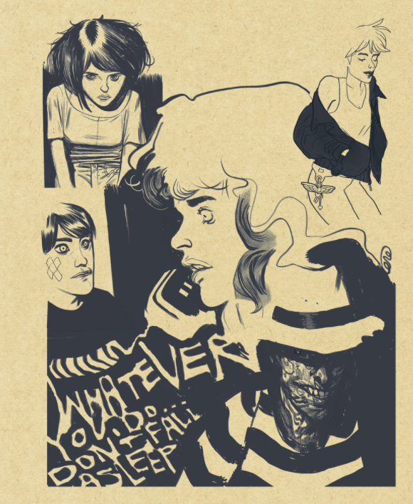 Comix Buro Sketchbook / Croquis - De Felici Lorenzo #1 (°2015) (Numbered + Signed) Sketchbooks