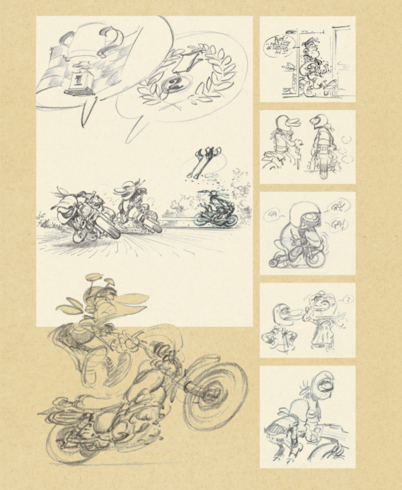 COMIX BURO Sketchbook / Croquis - Fane #1 (°2014) (Numbered + Signed)