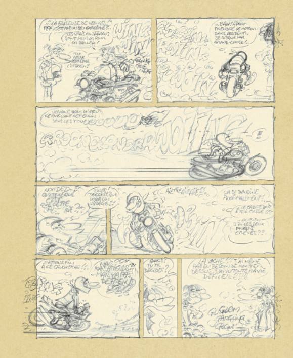 COMIX BURO Sketchbook / Croquis - Fane #1 (°2014) (Numbered + Signed)