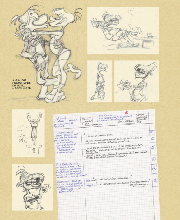 COMIX BURO Sketchbook / Croquis - Fane #1 (°2014) (Numbered + Signed)