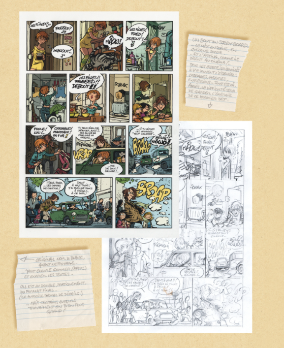COMIX BURO Sketchbook / Croquis - Fane #1 (°2014) (Numbered + Signed)
