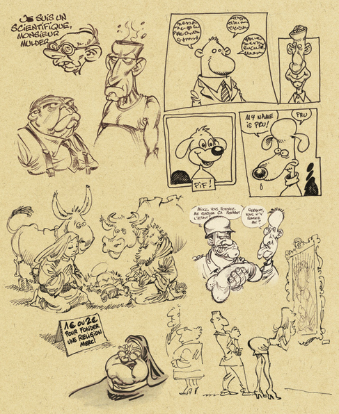 COMIX BURO Sketchbook / Croquis - Maëster #1 (°2010) (Numbered + Signed)