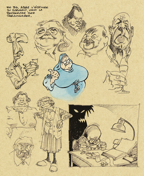 COMIX BURO Sketchbook / Croquis - Maëster #1 (°2010) (Numbered + Signed)