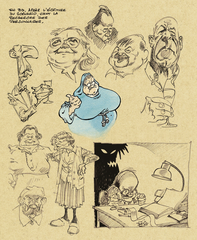 COMIX BURO Sketchbook / Croquis - Maëster #1 (°2010) (Numbered + Signed)