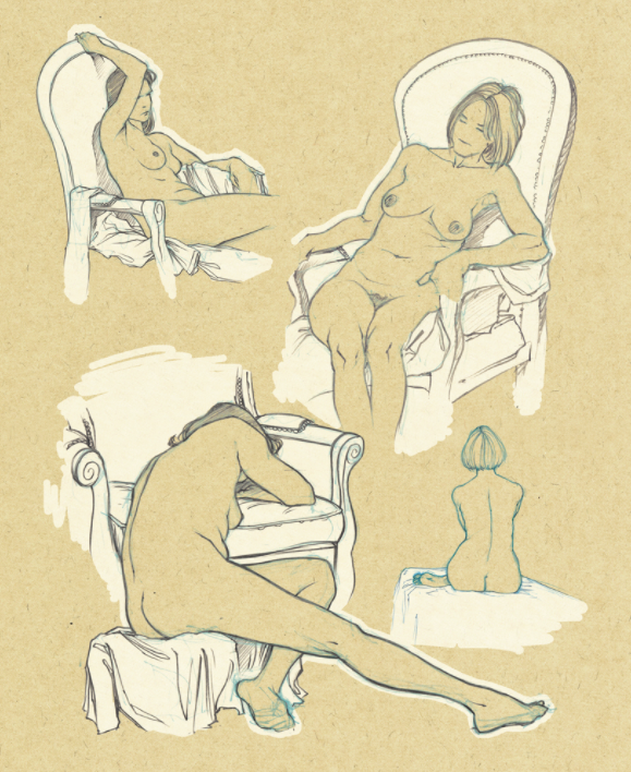 COMIX BURO Sketchbook / Croquis - Malfin #1 (°2014) (Numbered + Signed)