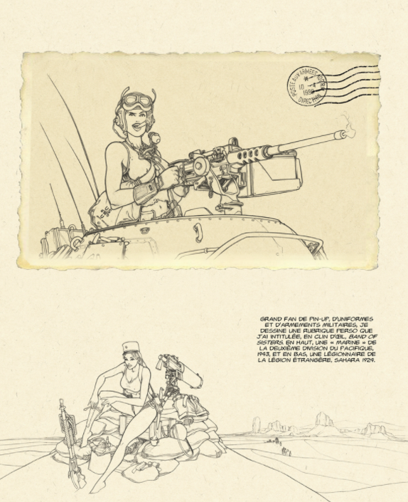COMIX BURO Sketchbook / Croquis - Malfin #1 (°2014) (Numbered + Signed)