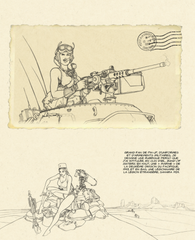 COMIX BURO Sketchbook / Croquis - Malfin #1 (°2014) (Numbered + Signed)