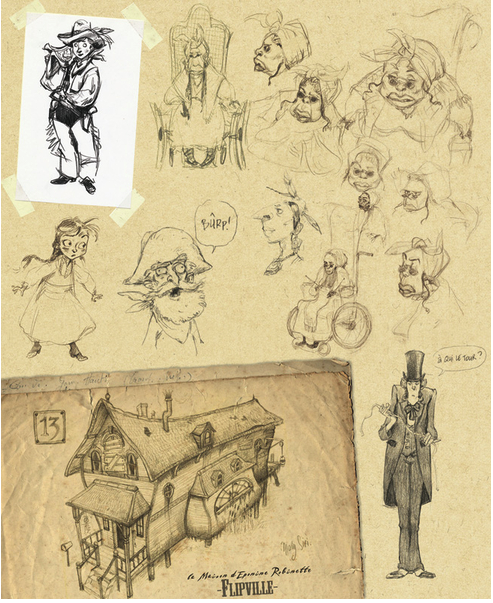 COMIX BURO Sketchbook / Croquis - Maly Siri #1 (°2011)